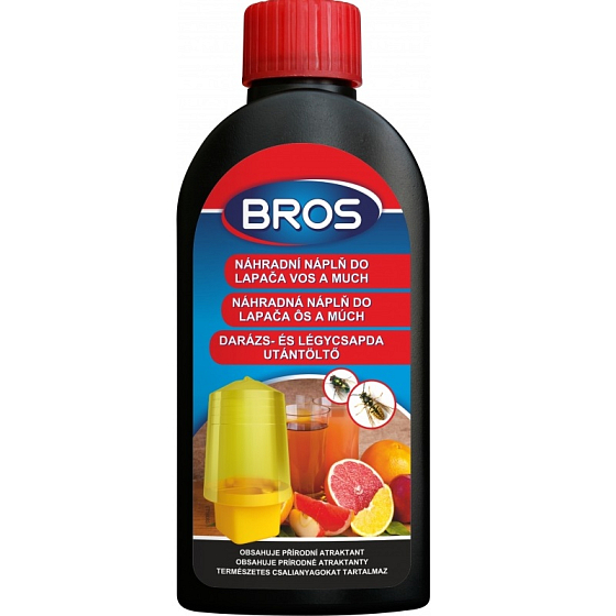 Bros Lapače vos a much náhradní náplň 200 ml