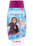 Disney Frozen Sweet Banana 2v1 šampon a koupelové mléko pro děti 250 ml