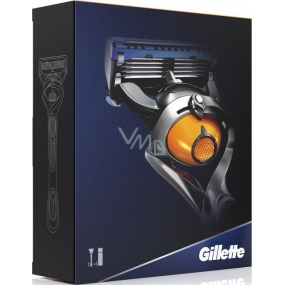Gillette Fusion ProGlide Flexball holicí strojek + Fusion Proglide Sensitive Active Sport gel na holení 170 ml, kosmetická sada pro muže