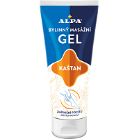 Alpa Kaštan bylinný masážní gel, 100 ml