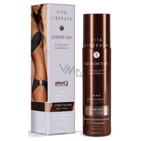 Vita Liberata pHenomenal Samoopalovací mléko na tvář a tělo pro 2-3 týdenní opálení Dark - tmavý 200 ml