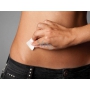 Tattoo Hnědý Dočasný tetovací sprej 50 ml + 4 šablony + 8 lihových ubrousků - tetovací sada