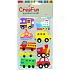 CreaFun Dopravní prostředky PVC 18 x 11 cm