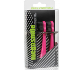 MegaSmile Black Whitening II Sonic náhradní hlavice pro sonický zubní kartáček nejnovější generace Růžový 2 kusy