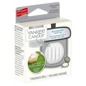 Yankee Candle Clean Cotton - Čistá bavlna náplň vůně do auta Charming Scents 30 g