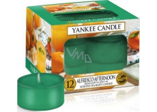Yankee Candle Alfresco Afternoon - Alfresco odpoledne vonná čajová svíčka 12 x 9,8 g
