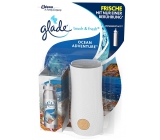 Glade Touch & Fresh Ocean Adventure osvěžovač vzduchu strojek + měnitelná náplň s vůní oceánu 10 ml