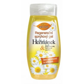 Bione Cosmetics Heřmánek regenerační sprchový gel pro všechny typy pokožky 260 ml