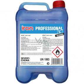Iron Professional čistič skel s alkoholem 5 l