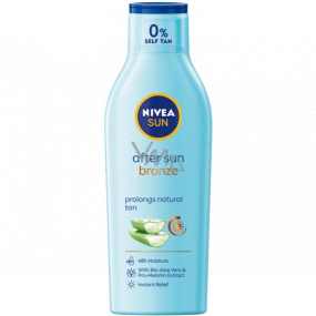 Nivea Sun After Sun Bronze mléko po opalování prodlužující opalování 200 ml