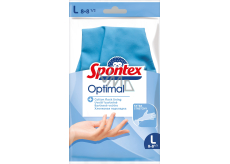 Spontex Optimal Rukavice gumové velikost L 1 pár