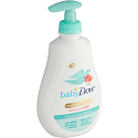 Dove Baby Fragrance Free Moisture hydratační gel na mytí na tělo a vlásky 400 ml