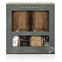 Baylis & Harding Konopí a bergamot sprchový gel 50 ml + balzám po holení 50 ml + sůl do koupele 100 g + toaletní mýdlo 100 g + pantofle, kosmetická sada pro muže