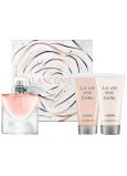 Lancome La Vie Est Belle parfémovaná voda 50 ml + tělové mléko 50 ml + sprchový gel 50 ml, dárková sada pro ženy