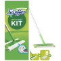 Swiffer Kit mop + náhradní prachovka na podlahu 8 kusů + čistící utěrky 3 kusy, sada
