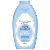 Cotton Tree Cool Mist tělový pudr bez mastku 280 g