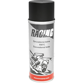 Auto-K Racing žáruvzdorná barva 650 °C, černá, 400 ml Auto-K Racing žáruvzdorná barva 650 °C, černá, 400 ml