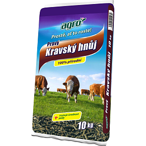 Agro kravský hnůj, 10 kg Agro kravský hnůj, 10 kg