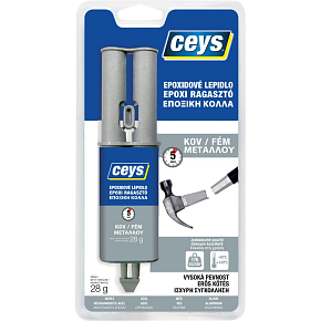 Ceys Kov epoxidové dvousložkové lepidlo, 28 g Ceys Kov epoxidové dvousložkové lepidlo, 28 g