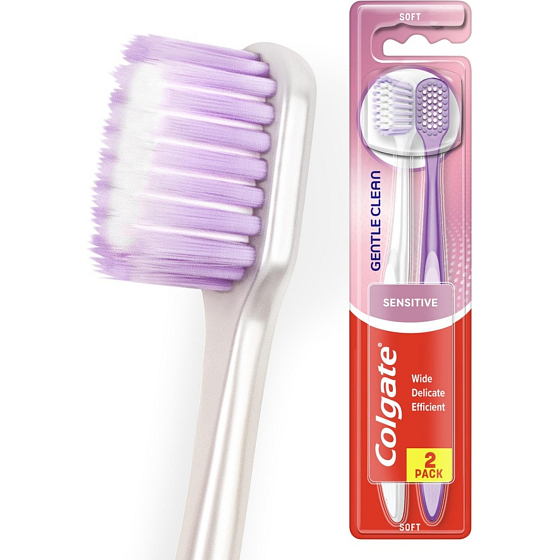 Colgate Gentle Clean Sensitive zubní kartáček 2-pack