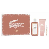 Lacoste Original Woman set parfémovaná voda 100 ml + tělové mléko 100 ml + parfémovaná voda 7,5 ml, dárková sada pro ženy