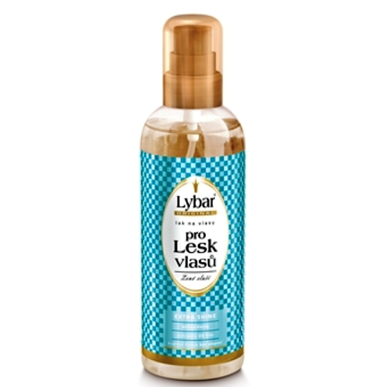 Lybar Pro lesk silně tužící lak na vlasy plnitelný 200 ml