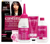 Loreal Paris Casting Creme Gloss barva na vlasy 360 tmavá višeň glossy blacks