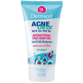 Dermacol Acneclear Antibakteriální mycí gel na obličej 150 ml