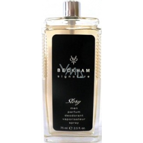 David Beckham Signature Story Men parfémovaný deodorant sklo pro muže 75 ml Tester