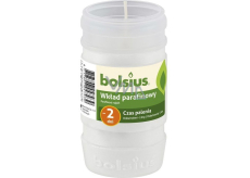 Bolsius Parafínová svíčka 125 g, doba hoření 48 hodin 1 kus