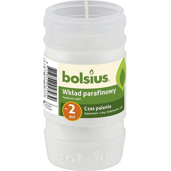 Bolsius Parafínová svíčka 125 g, doba hoření 48 hodin 1 kus