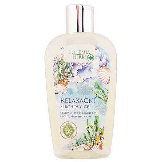 Bohemia Gifts Dead Sea Mrtvé moře, Extrak z mořských řas a solí relaxační jemný sprchový gel 250 ml