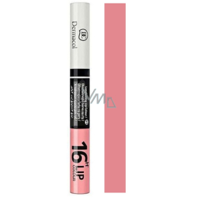 Dermacol 16H Lip Colour dlouhotrvající barva na rty 01 3 ml a 4,1 ml