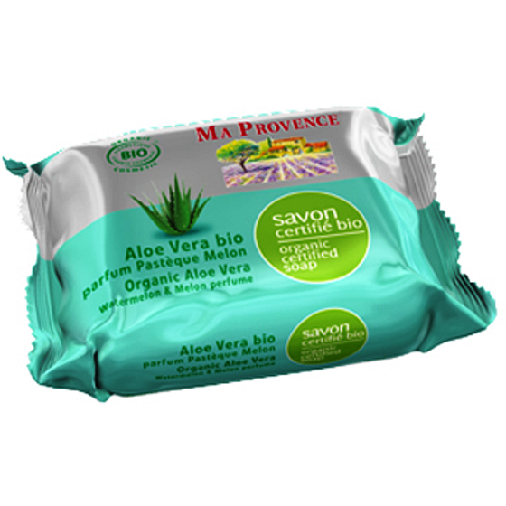 Ma Provence Bio Aloe Vera pravé Marseille toaletní mýdlo 150 g