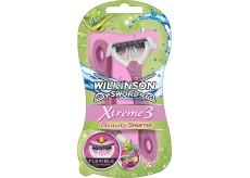 Wilkinson Lady Xtreme 3 Beauty Sensitive 3břitý holicí strojek 4 kusy