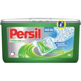 Persil Power White Mix Caps gelové kapsle na bílé prádlo 14 dávek x 23 g