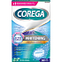 Corega Tabs Whitening čistící tablety na zubní náhrady protézy, 30 ks