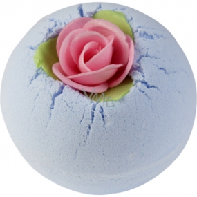 Bomb Cosmetics Porcelánová pivoňka Šumivý balistik do koupele 160 g