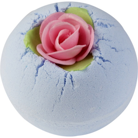 Bomb Cosmetics Porcelánová pivoňka Šumivý balistik do koupele 160 g