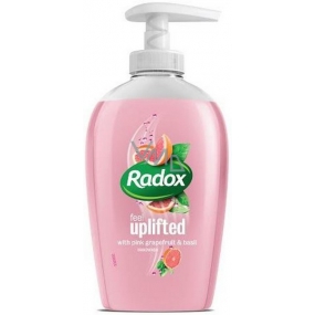 Radox Feel Uplifted Pink grapefruit & Basil tekuté mýdlo dávkovač 250 ml