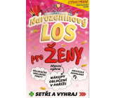 Nekupto Stírací přání k narozeninám Los pro ženy 21,5 x 13,5 cm G 31 3343