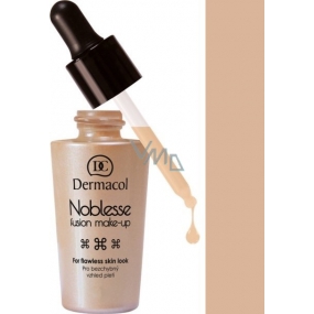 Dermacol Noblesse Fusion zdokonalující tekutý make-up 02 Nude 25 ml