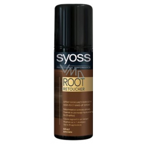 Syoss Root Retoucher sprej na odrosty Hnědý 120 ml