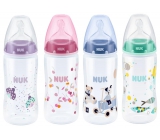 Nuk First Choice silikonové pítko 0-6 měsíců láhev plastová 300 ml