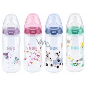 Nuk First Choice silikonové pítko 0-6 měsíců láhev plastová 300 ml