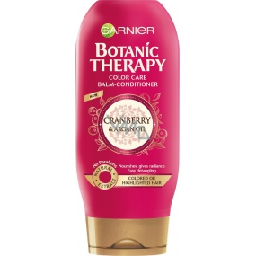 Garnier Botanic Therapy Cranberry & Argan Oil balzám pro barvené a zesvětlené vlasy 200 ml
