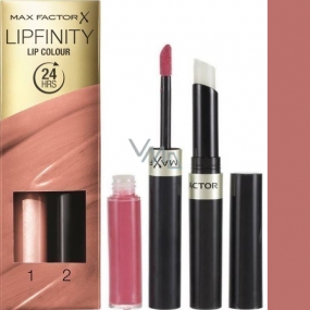 Max Factor Lipfinity Lip Colour rtěnka a lesk 160 Iced 2,3 ml a 1,9 g