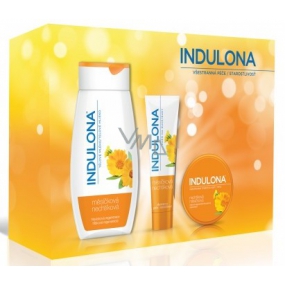 Indulona Měsíček krém na ruce 85 ml + tělový krém 75 ml + regenerační tělové mléko 250 ml, kosmetická sada