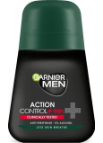 Garnier Men Mineral Action Control + Clinically Tested kuličkový antiperspirant deodorant roll-on pro muže 50 ml