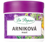 Dr. Popov Arniková mast na akné, oděrky, mozoly, regenerace svalů a kloubů 50 ml